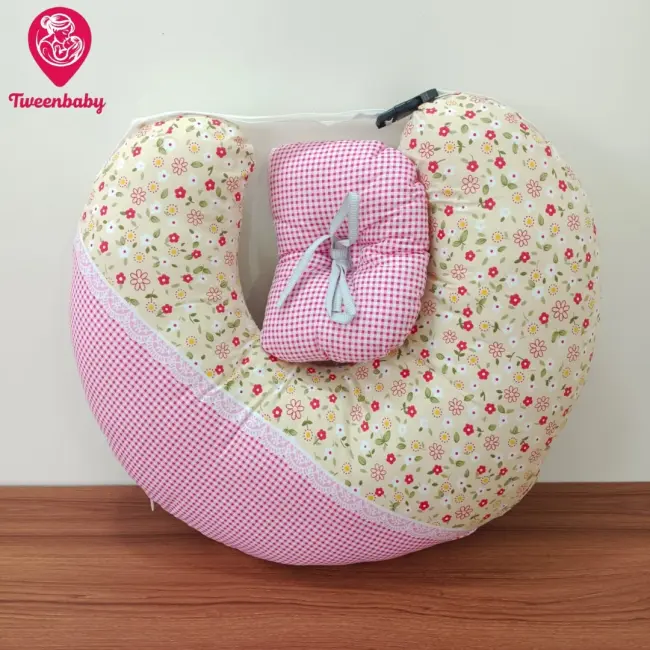 Premium Nursing & Breastfeeding Pillow with Adjustable Belt