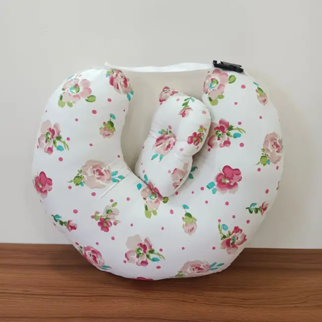 Premium Nursing & Breastfeeding Pillow with Adjustable Belt