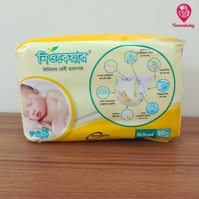 NeoCare Baby Diaper - Newborn (Up to 5 kg) - 20 pcs