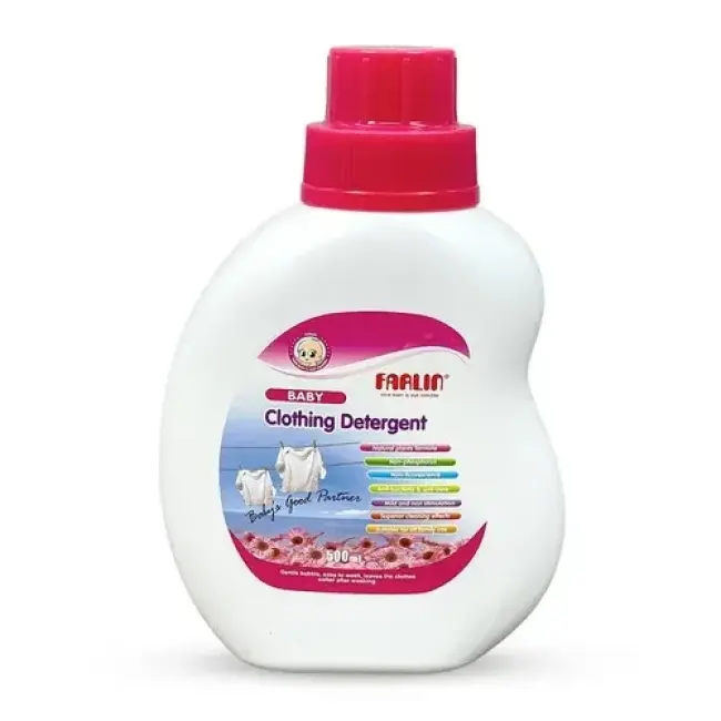 Farlin Baby Clothing Detergent – 500ml (Anti-Bacterial & Gentle Formula)
