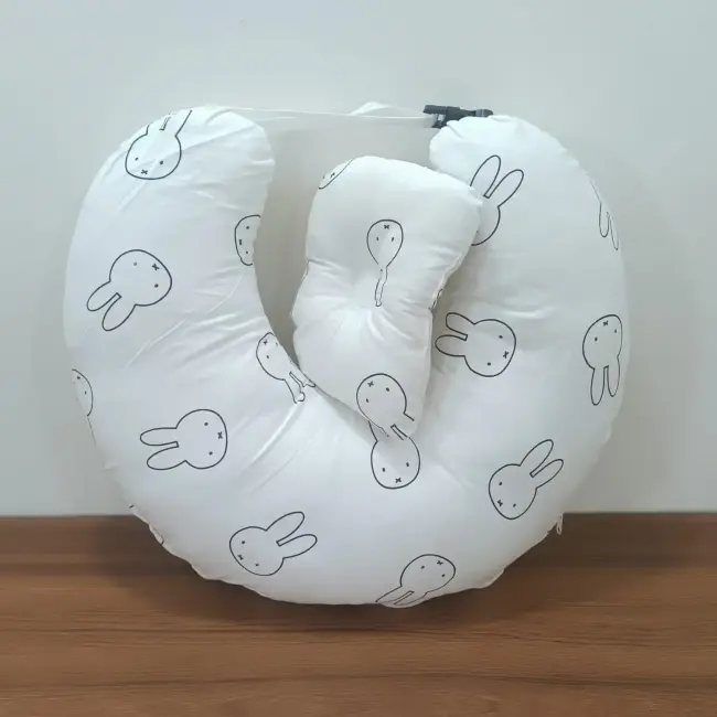 Premium Nursing & Breastfeeding Pillow with Adjustable Belt