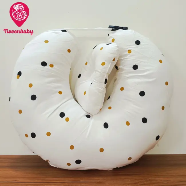 Premium Nursing & Breastfeeding Pillow with Adjustable Belt