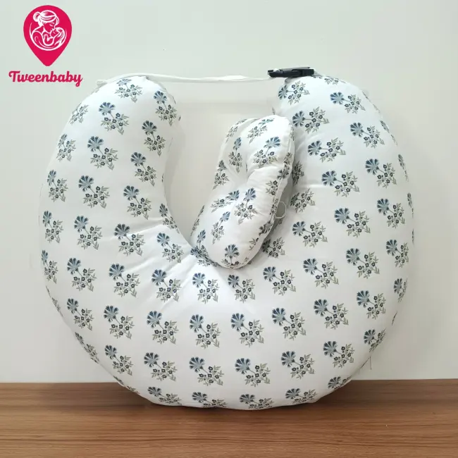 Premium Nursing & Breastfeeding Pillow with Adjustable Belt